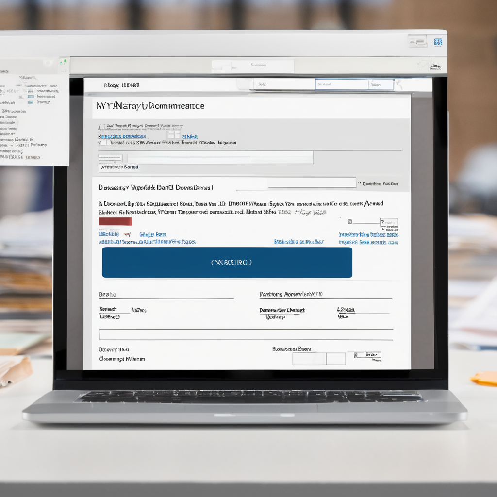 Document upload and workflow management